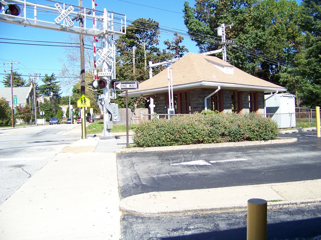 Saxer Av. Trolley Station