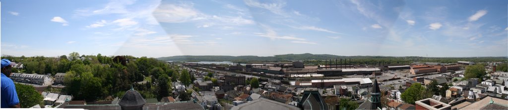 On the Roof of Steel-High Elementary School