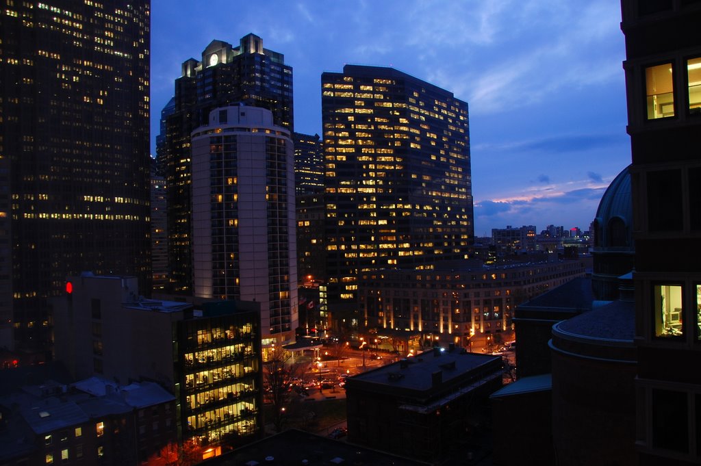 Philadelphia sunset, November