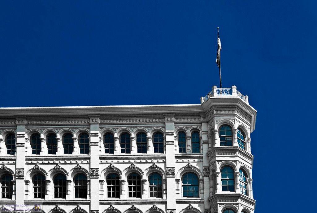White and Blue