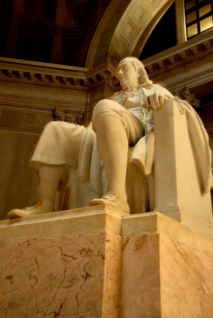 Ben Franklin Statue at the Franklin Institute