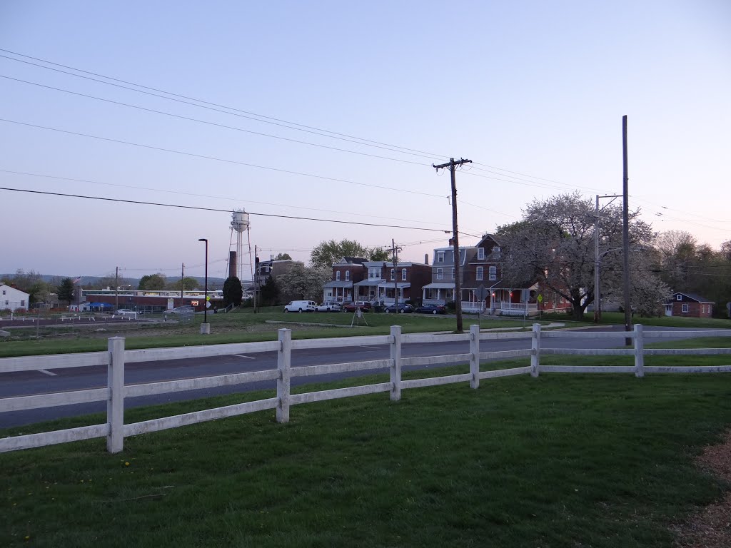 Phoenixville N, from the Park
