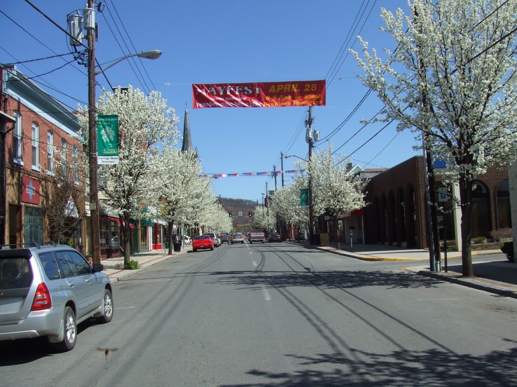 Downtown Huntingdon PA