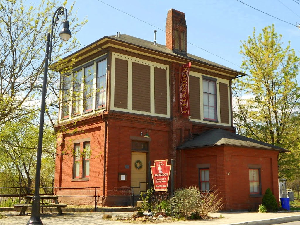 old train station, Huntingdon County Chamber of Commerce, 500 Allegheny Street, Huntingdon, PA 16652