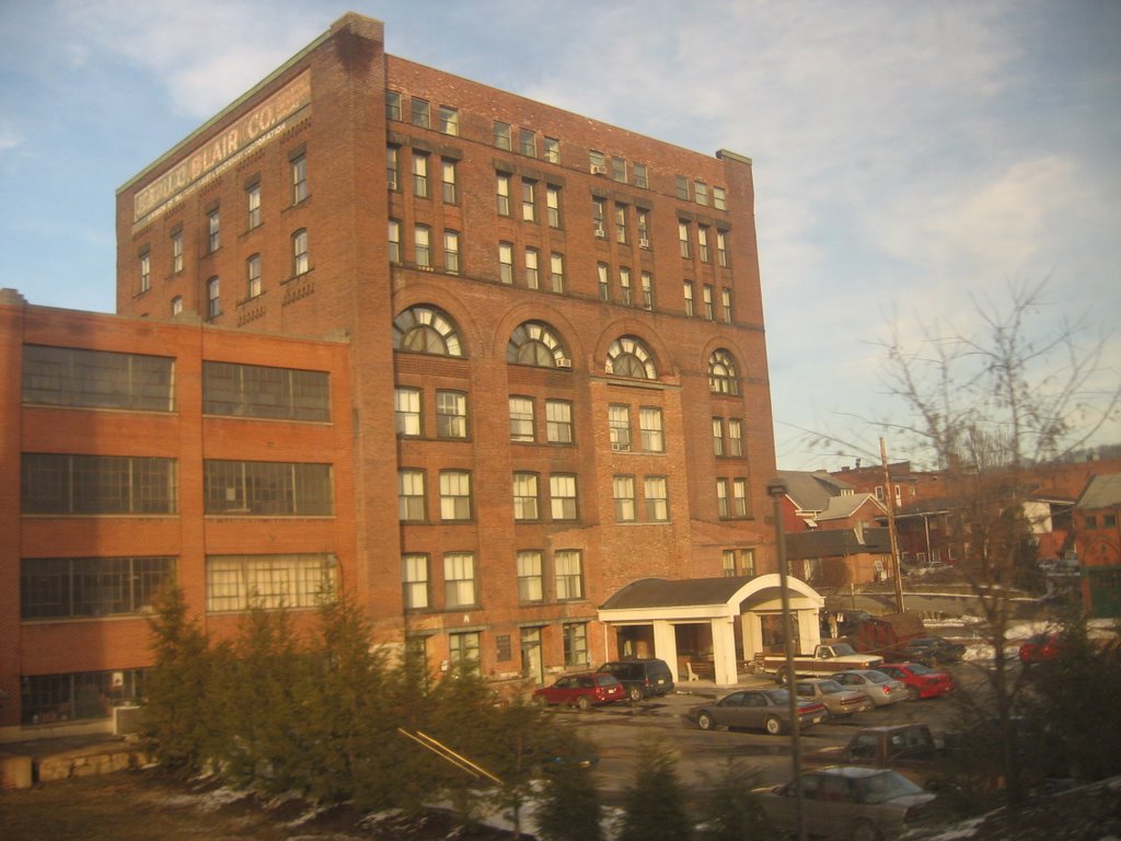JC Blair Factory from Amtrak