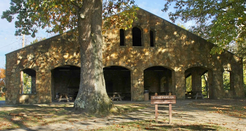 Stone Pavillion at Washington Park