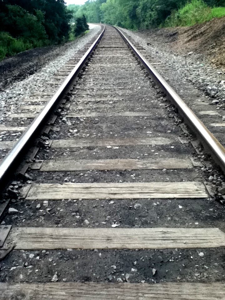 Railroad tracks