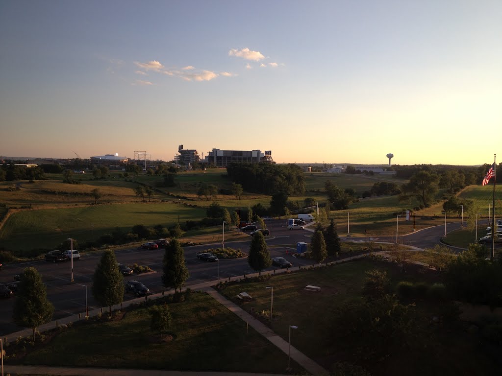 View of Penn State from Mount Nittany Medical Center
