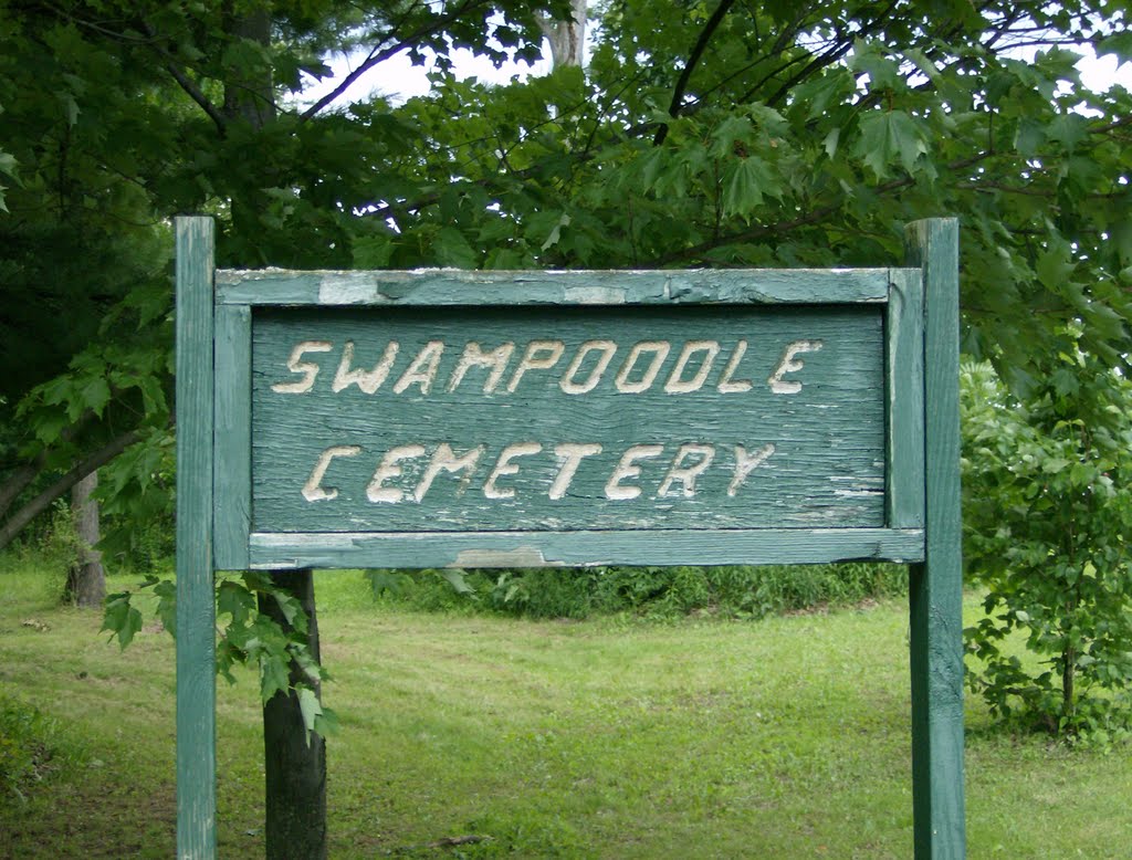 Swampoodle Cemetery Sign, Milesburg PA