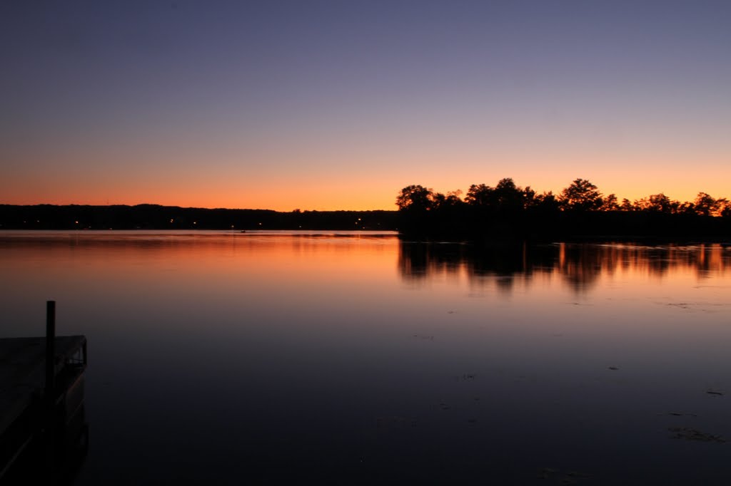Sunset Edinboro Lake
