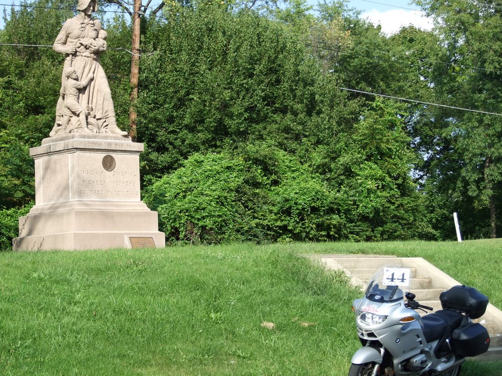 Madonna of the Highway  on National Pike Route 40 in Beallsville Washington County PA