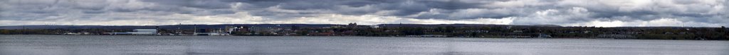 Iarge Panorama Picture of Erie