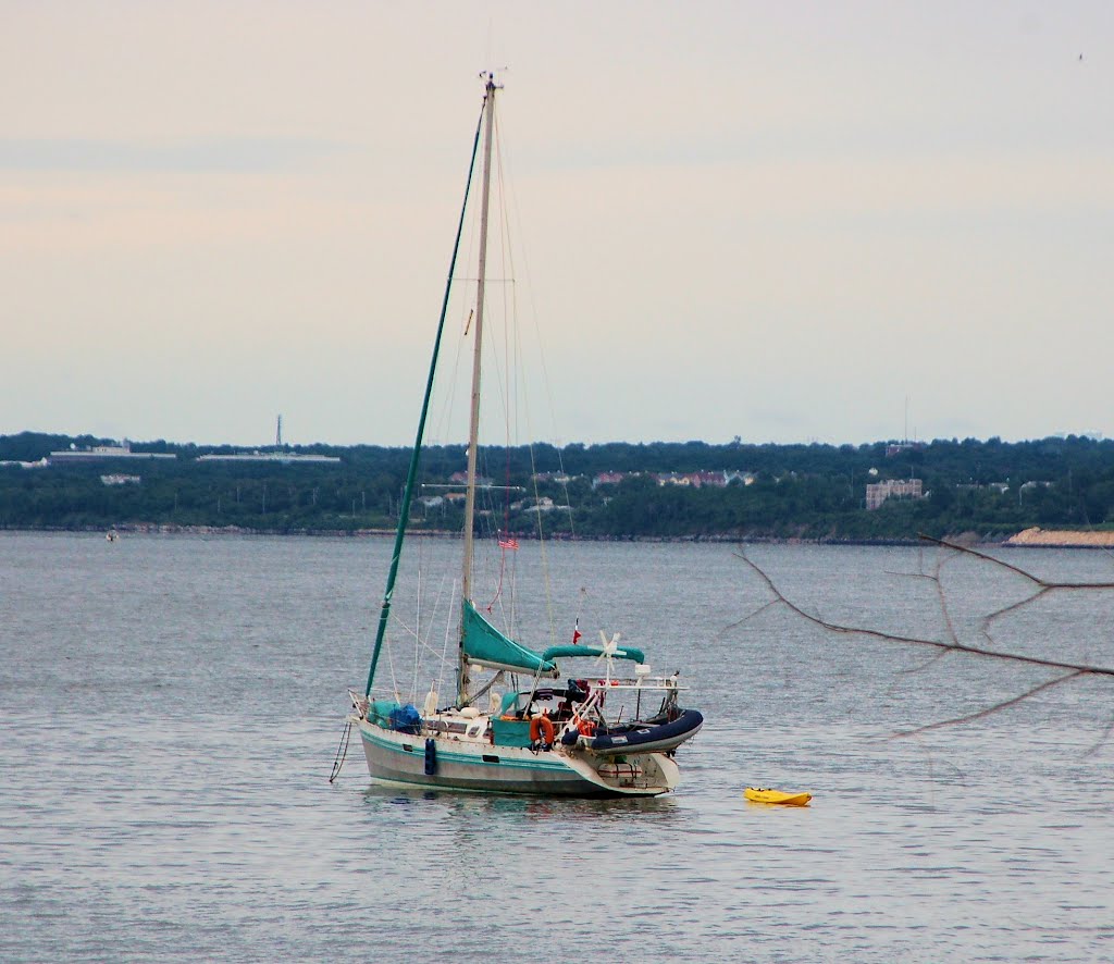 Lone Sailboat R.I.