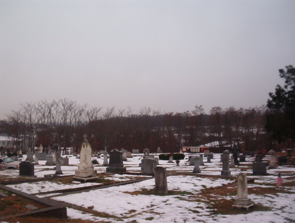 Precious Blood Cemetery to Oak Hill Cemetery