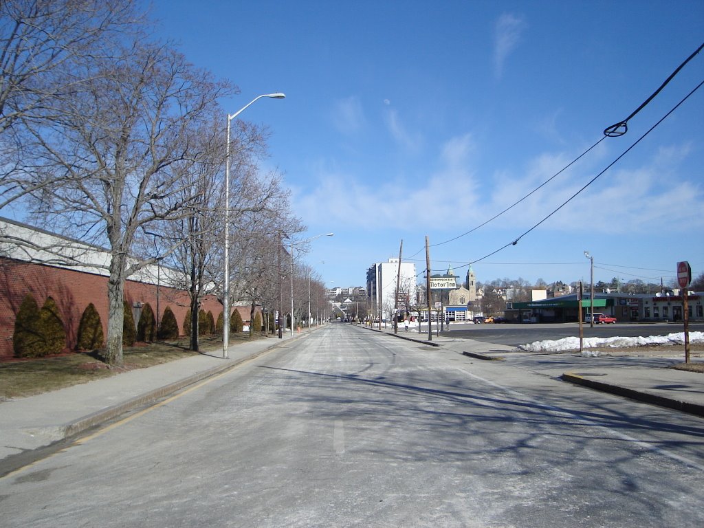 Looking down Clinton