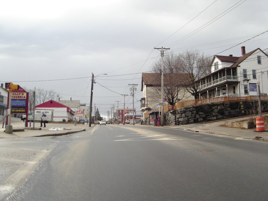 S Main at Front St, Woonsocket