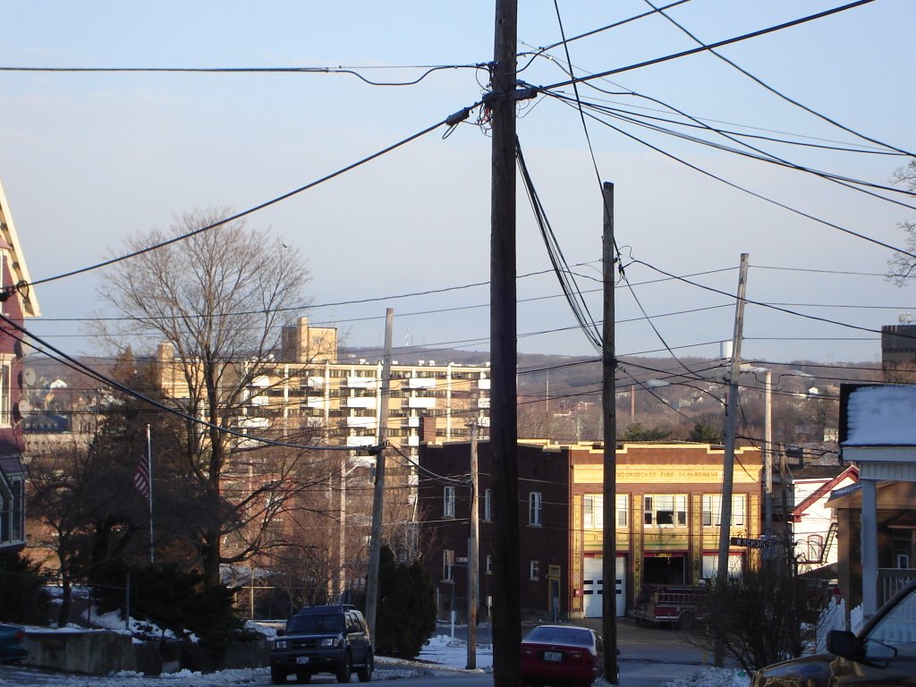Prospect st towards N Main