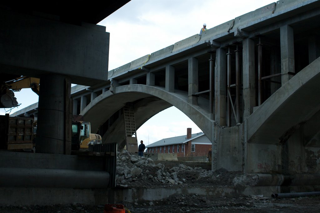 India Point Bridge Construction 2