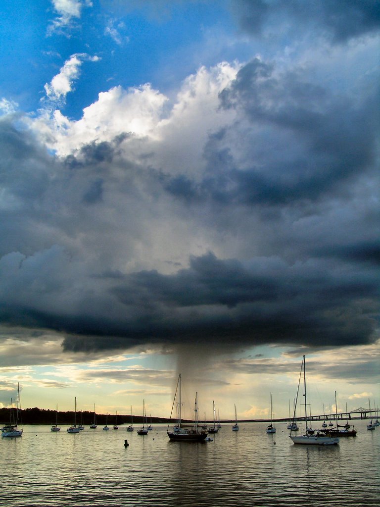 Storm Aproaching in the West Bay