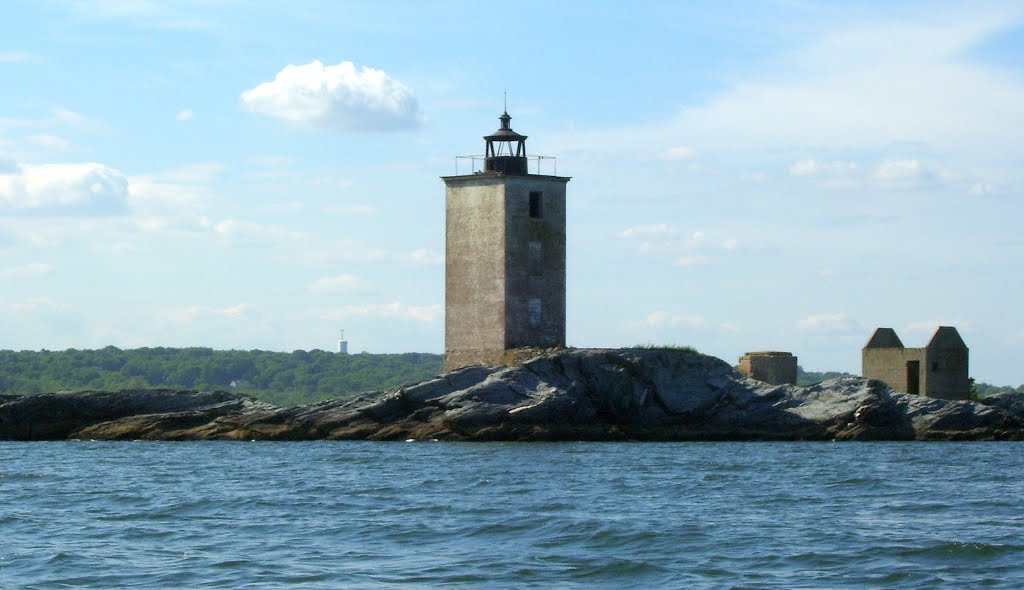 Dutch Island Light, Dutch Island, near Jamestown, RI, built 1857