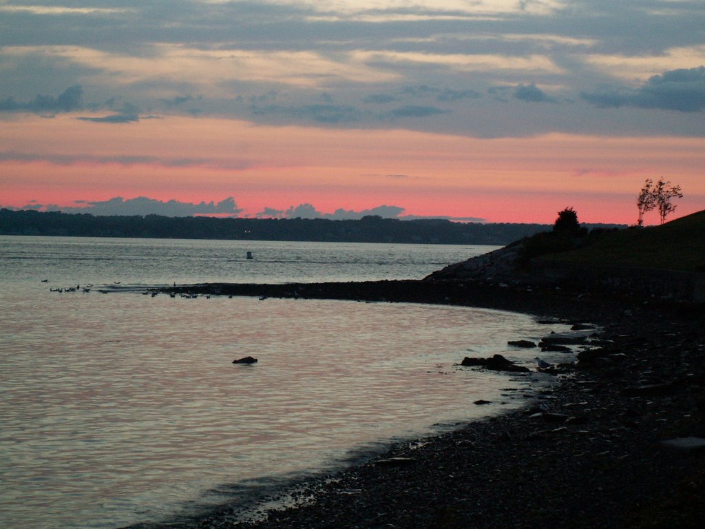 Sunset on Narragansett Bay