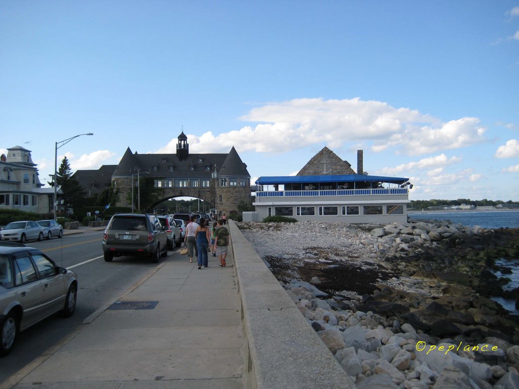 Strolling the sea wall