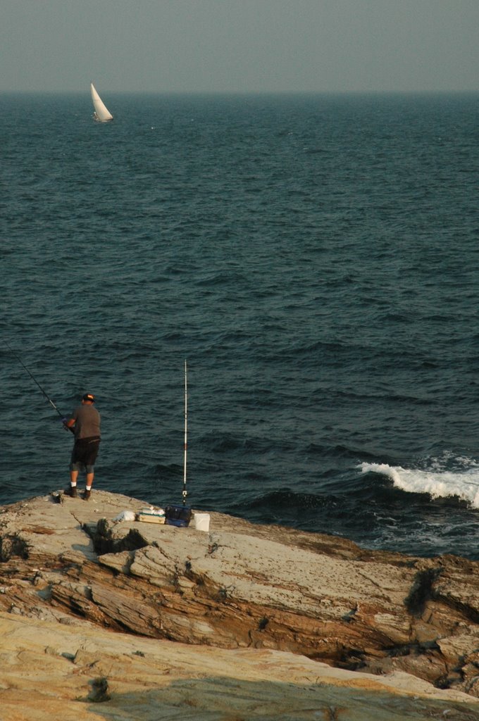 fishing, beavertail, jamestown, RI