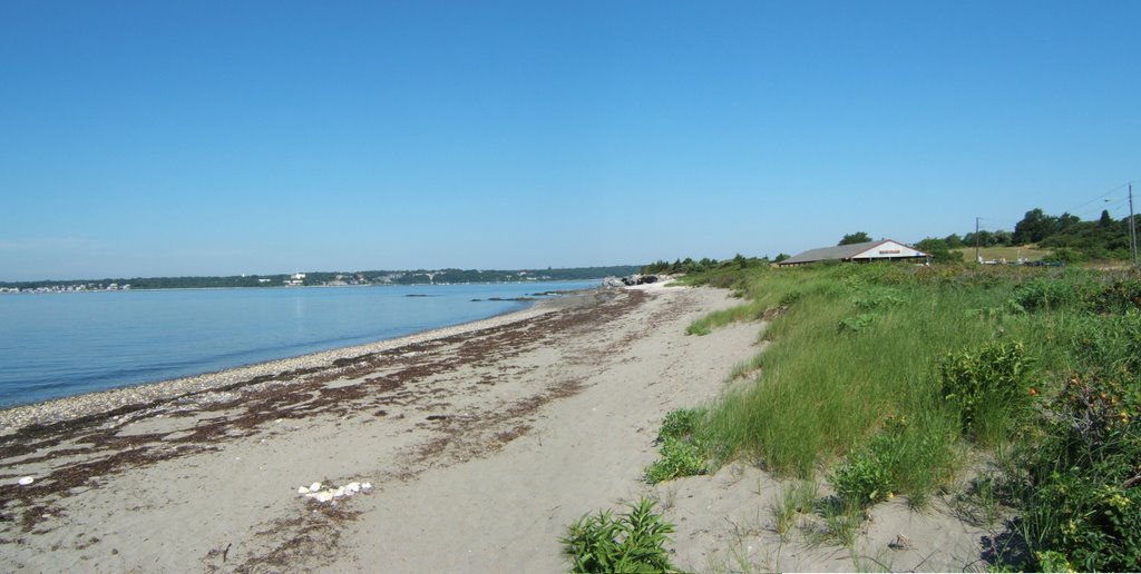 Beach in Jamestown