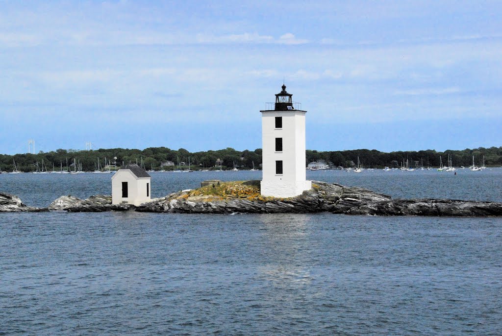 The 10 Lighthouses of Narragansett Bay:  3-Dutch Island Light