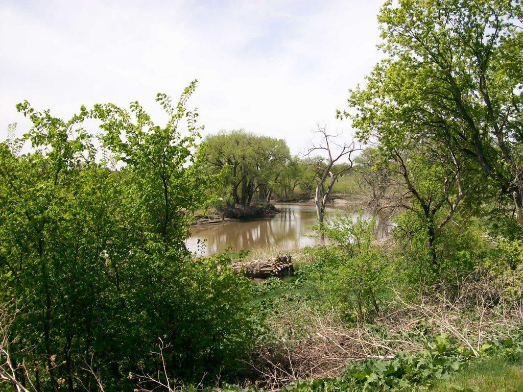 Red River from Lincoln Drive Park