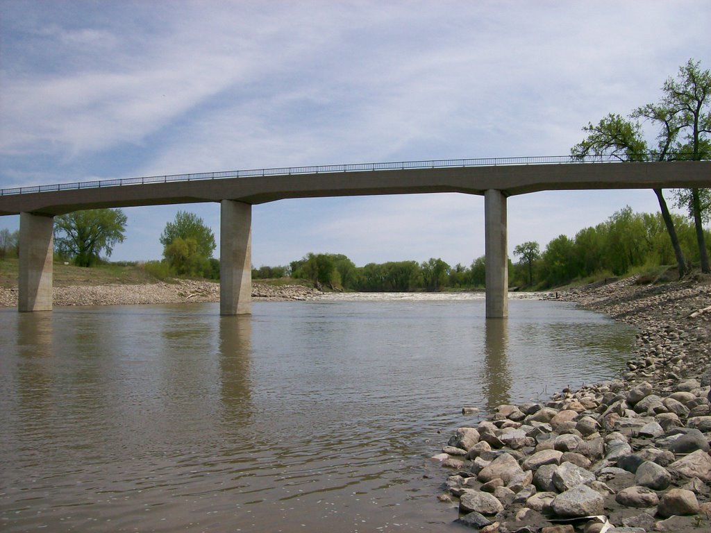 footbridge over Red River #2