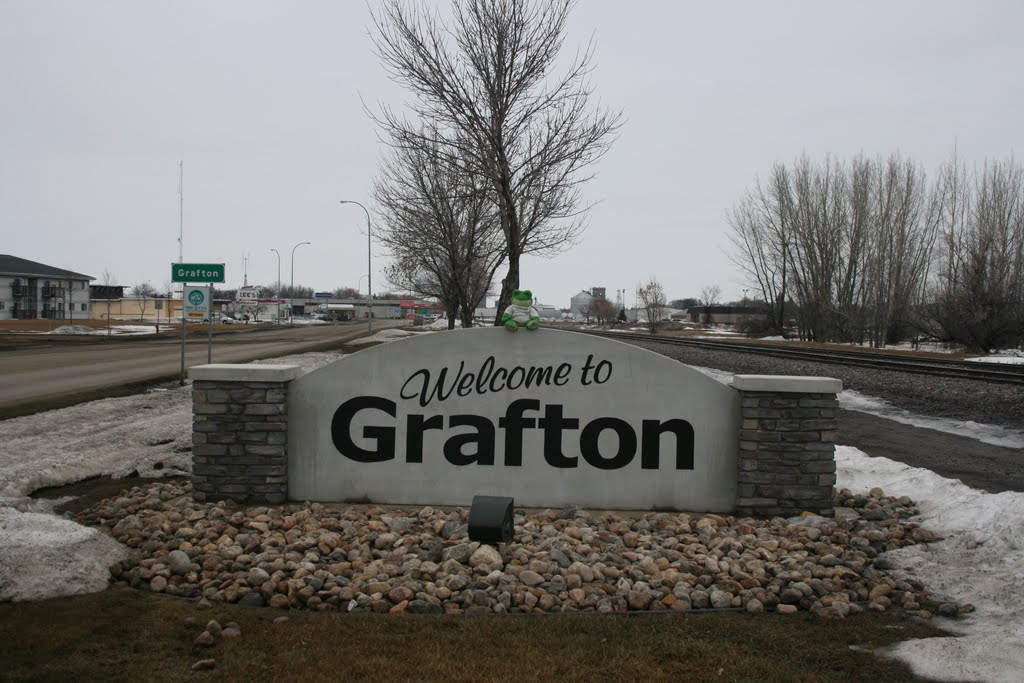 Frog frog in Grafton N.D.