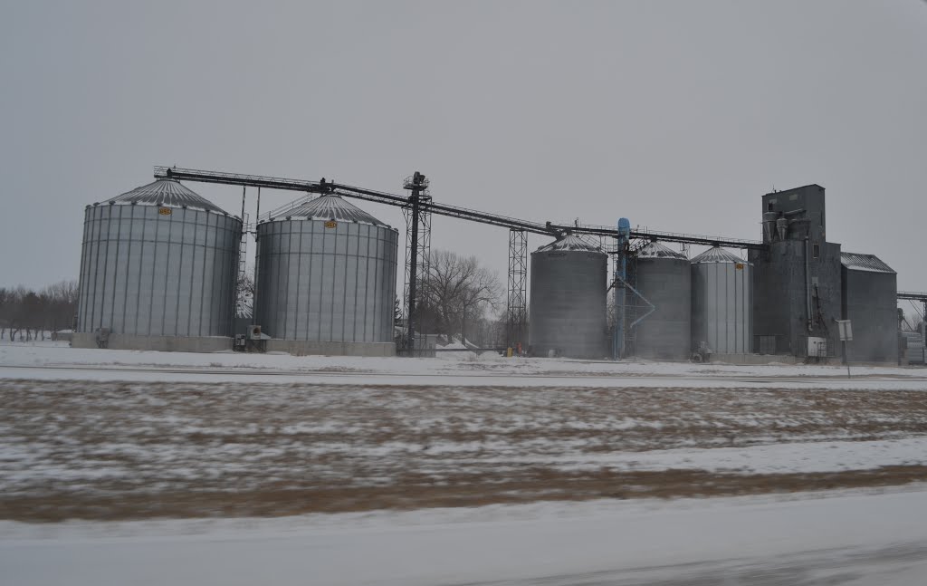 Grain storage.