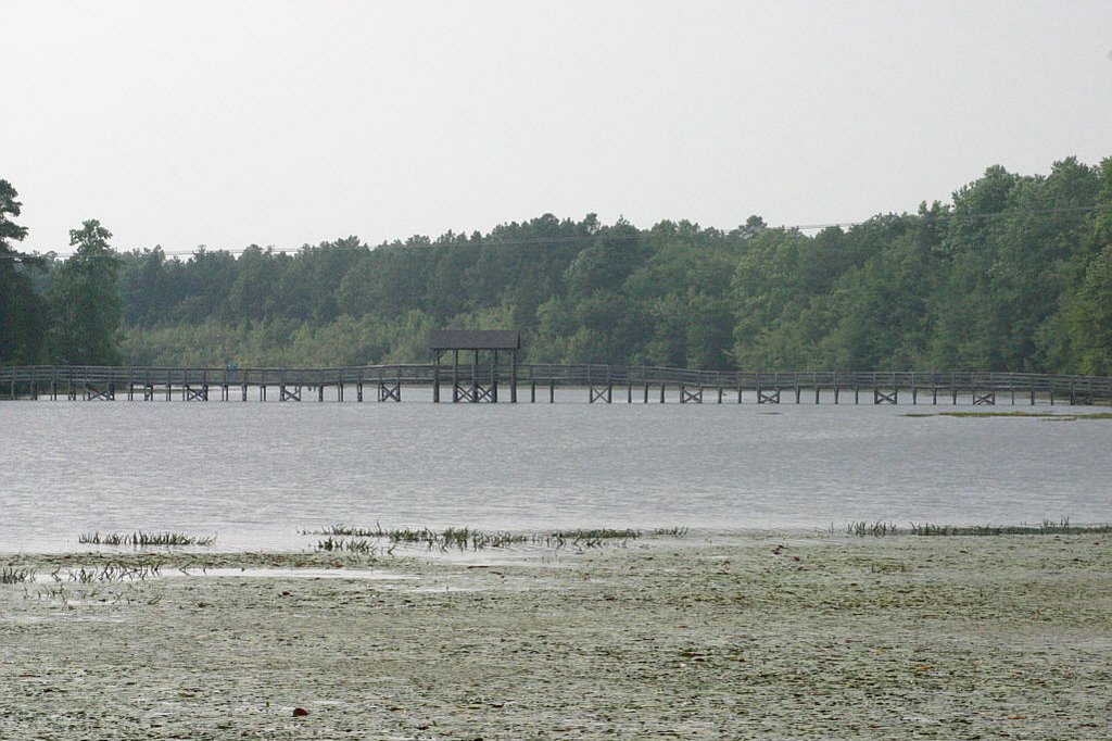 Bridge across Aberdeen Lake