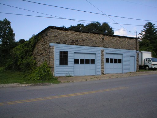 Stone building on Black Mtn Avenue