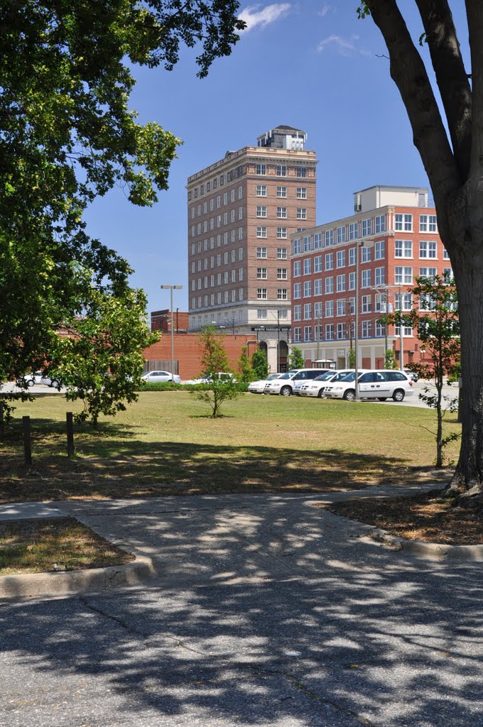 Downtown Goldsboro looking N from Chestnut Street