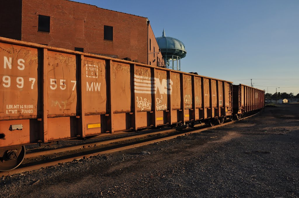 Train Tracks near Center Street, Goldsboro, NC