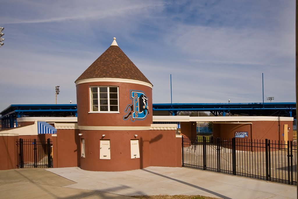 The original Durham Athletic Park (site of "Bull Durham")