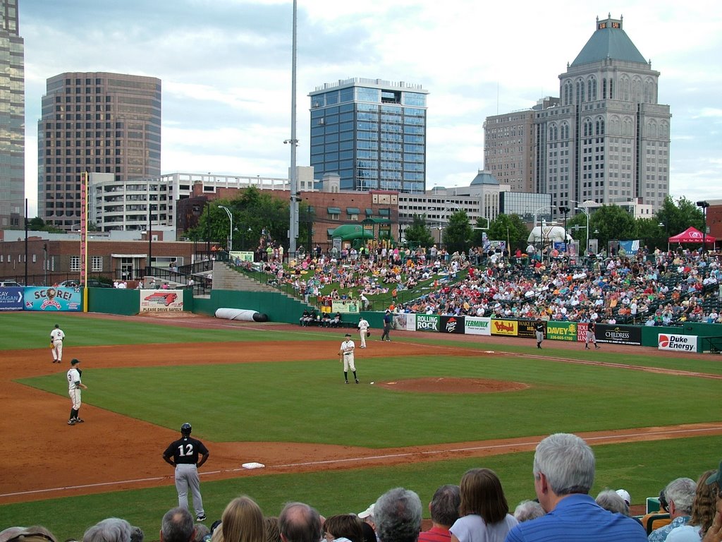 View From Third Base Line Seats