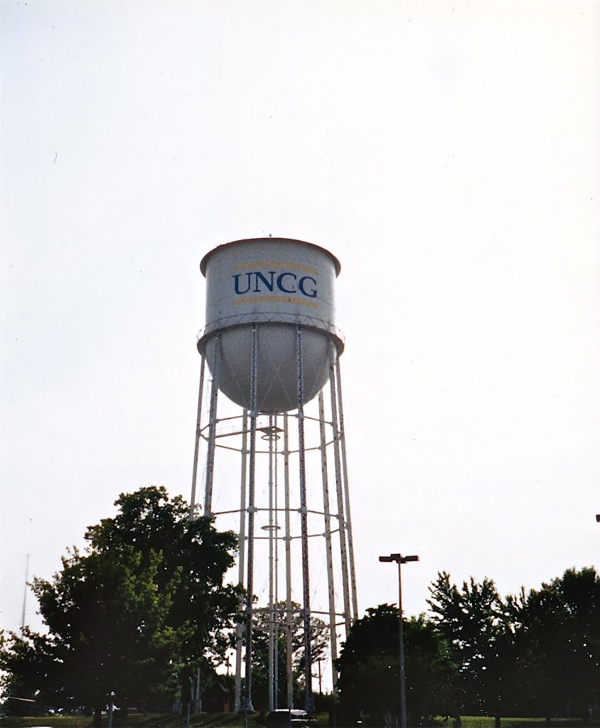 old UNCG watertower