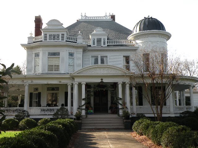 Cannon home at Christmas time