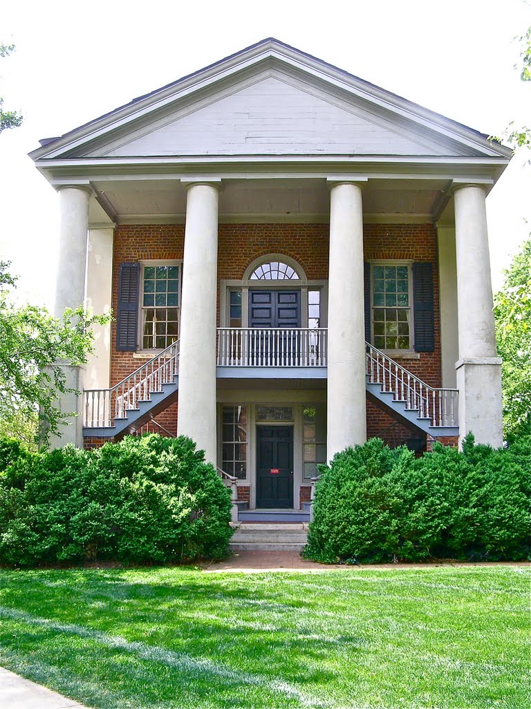 Davidson College, Eumenean Literary Society Hall, Davidson, NC. Built 1849.