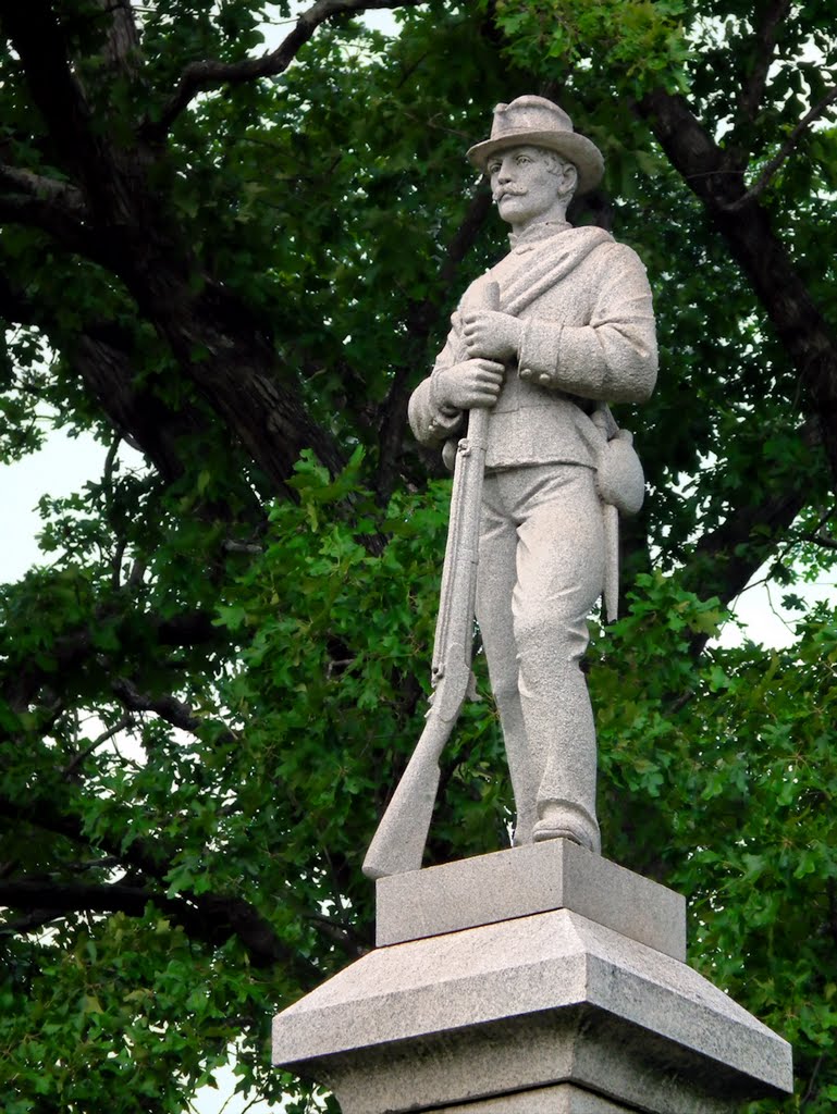 Local memorial to the Confederate Soliders of the American Civil War, 1861 - 1865