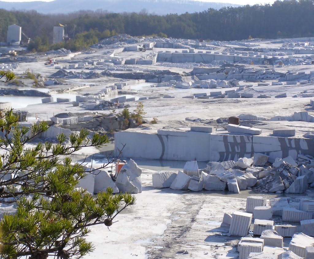 Largest Open-Face Granite Quarry in the World