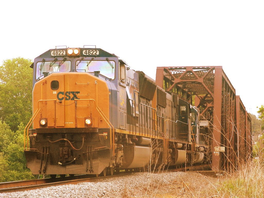 CSX #4822 @ Catawba River Bridge