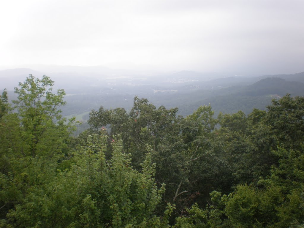 Jump off rock overlook