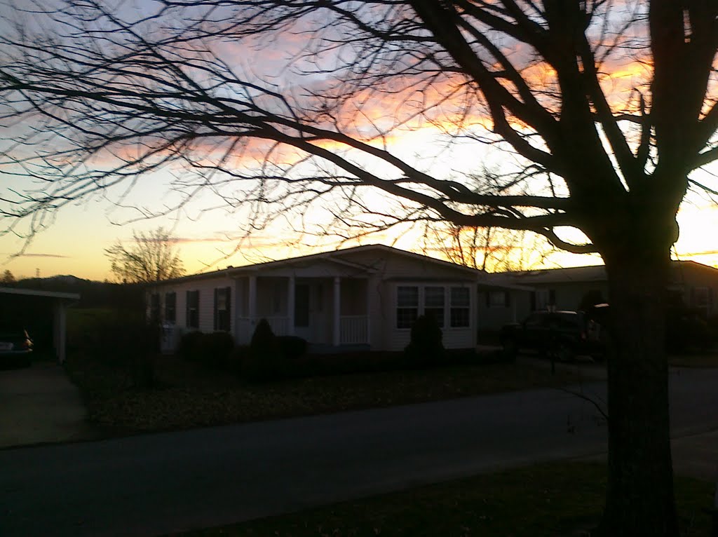 Sunset in River Oaks