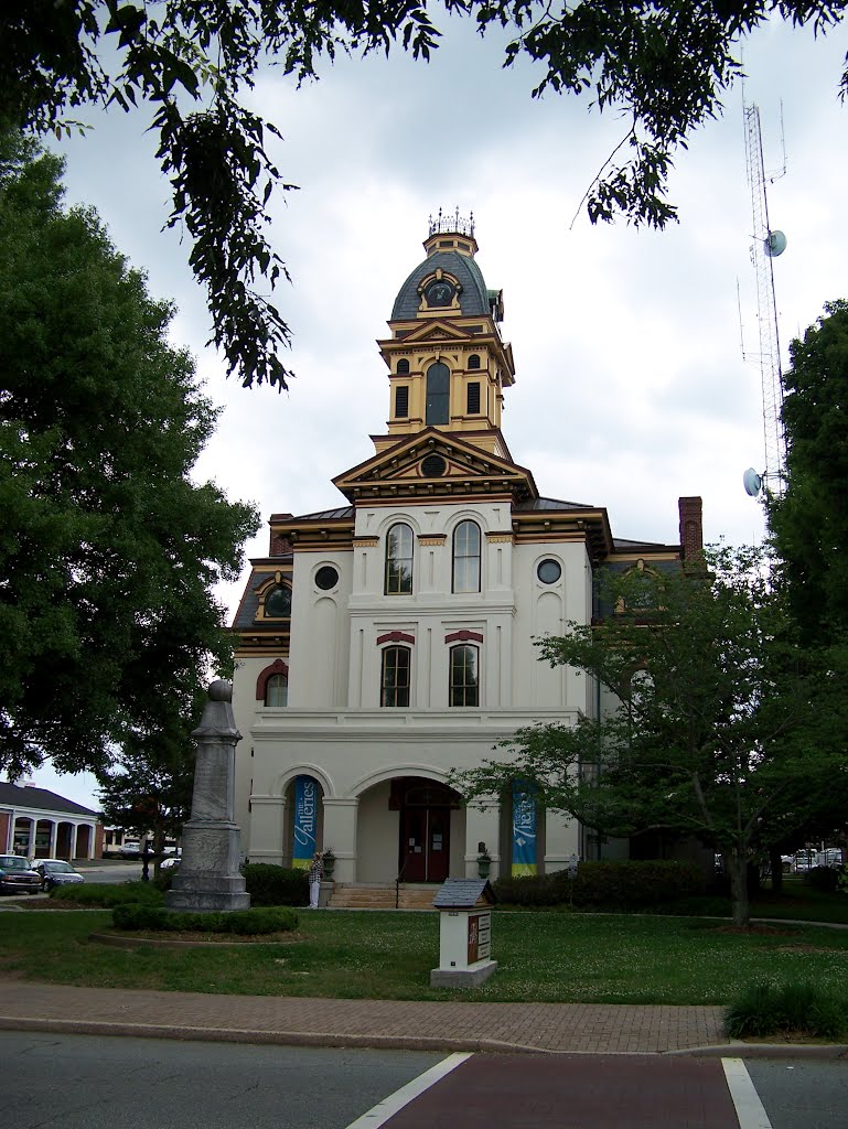 Cabarrus Arts Council - Historic Cabarrus County Courthouse - Concord, NC - ca. 1875