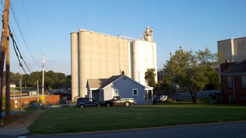 Midstate Mills Grain Silos - Newton NC