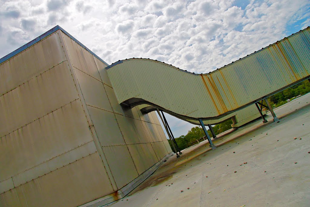 Burlington Factory - roof